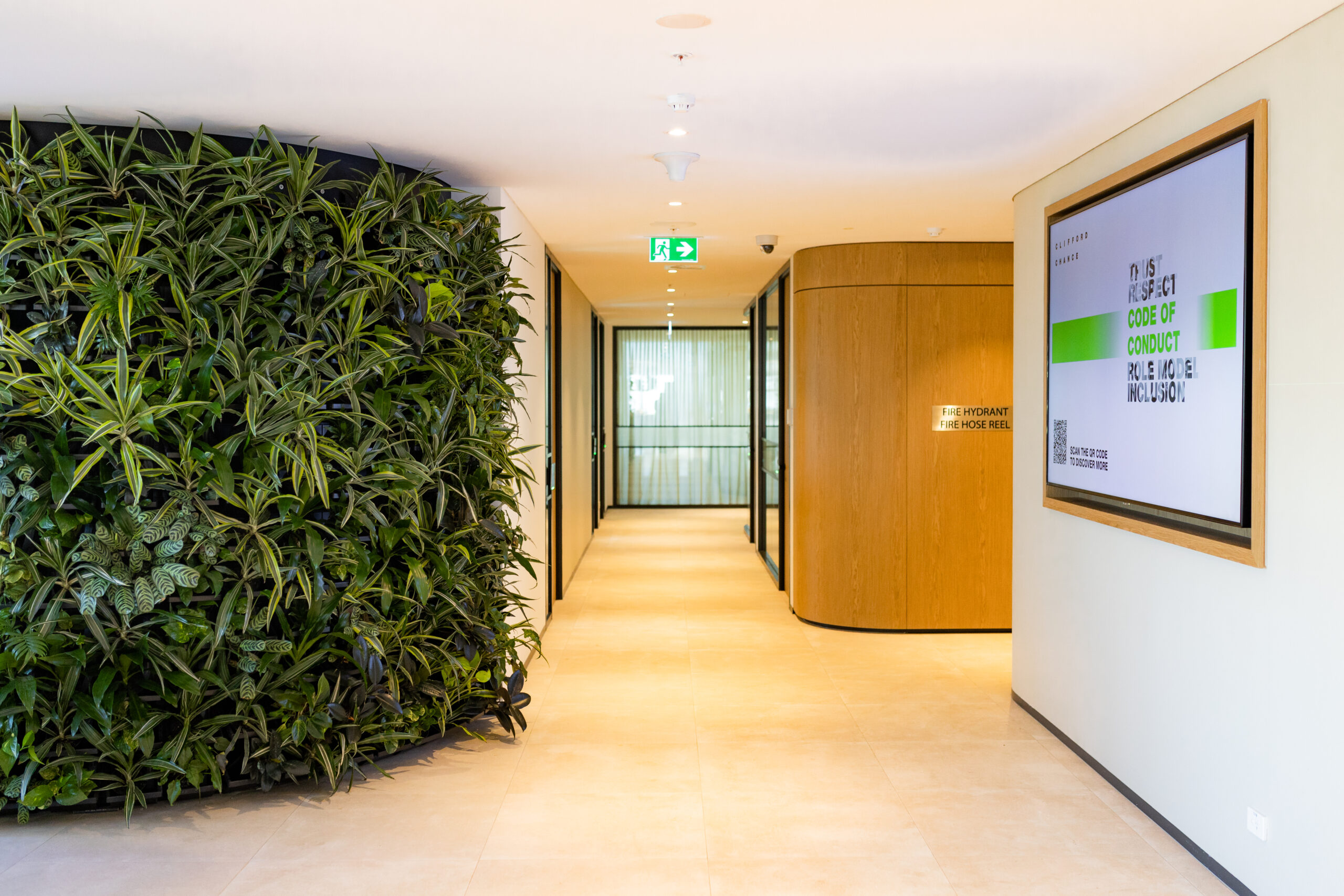 Vertical Planting using the NextGen living wall system